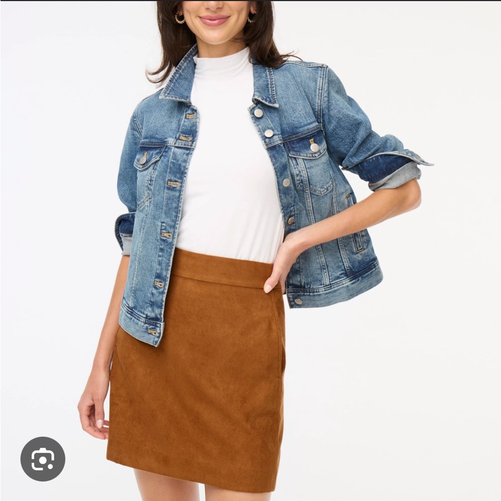 J. Crew Brown Pencil Skirt